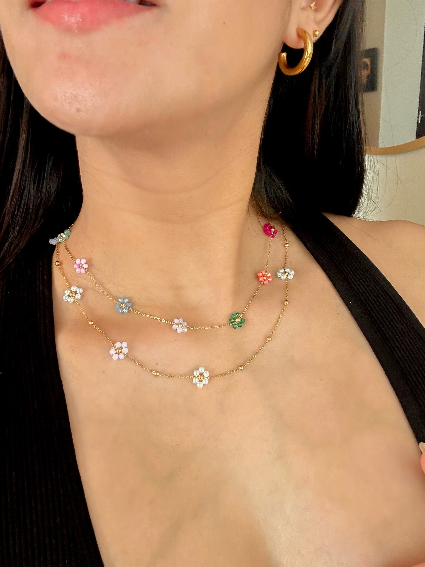 Blooming necklace