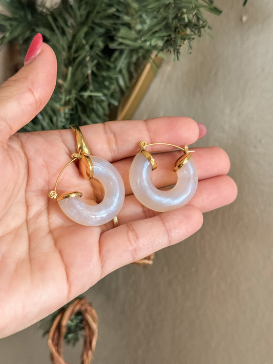 Celeste hoops