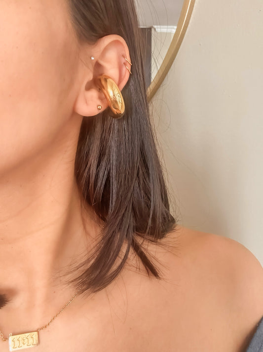 Elena chunky ear cuff