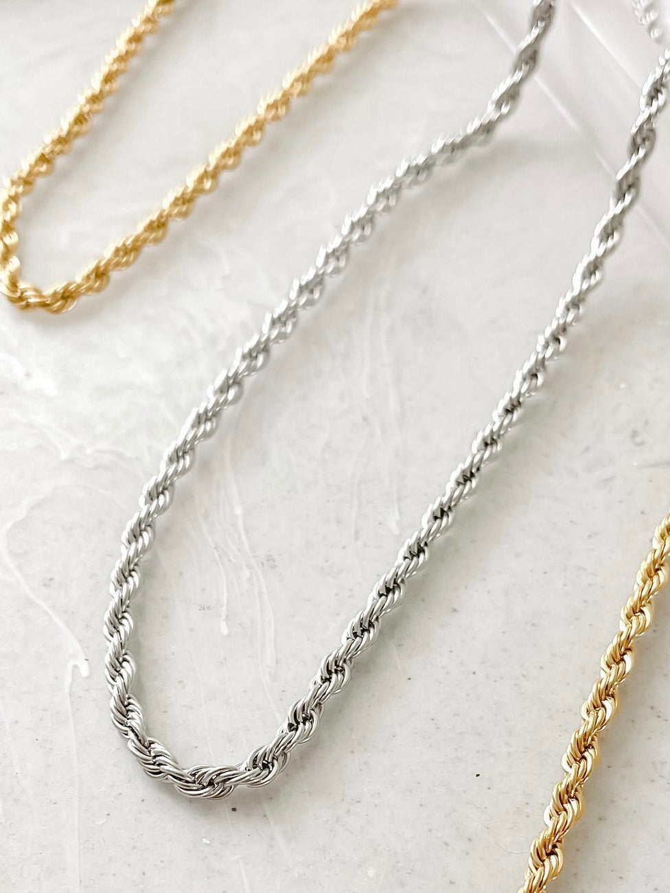 Silver Rope Chain