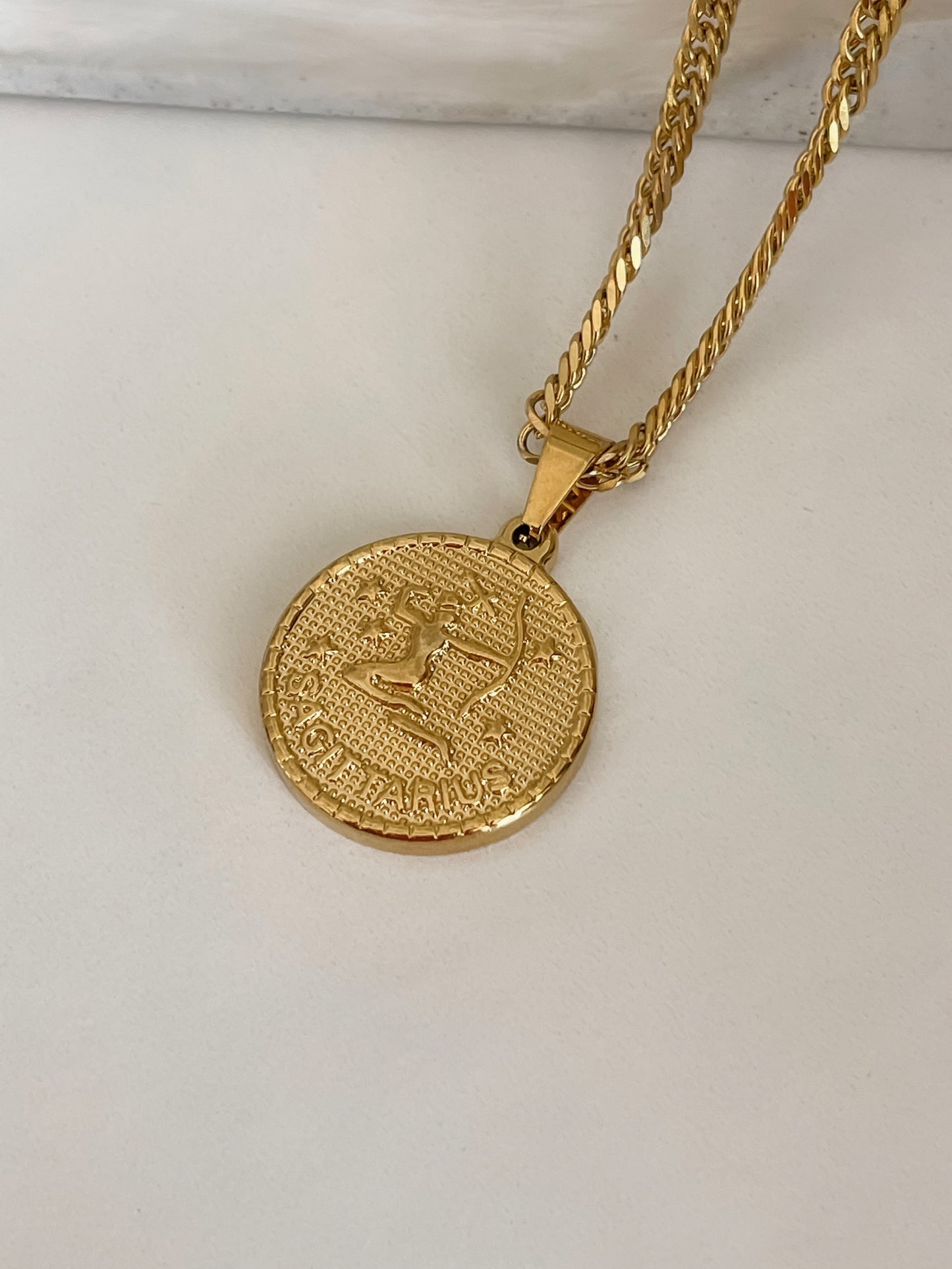 Zodiac Medallion Necklace