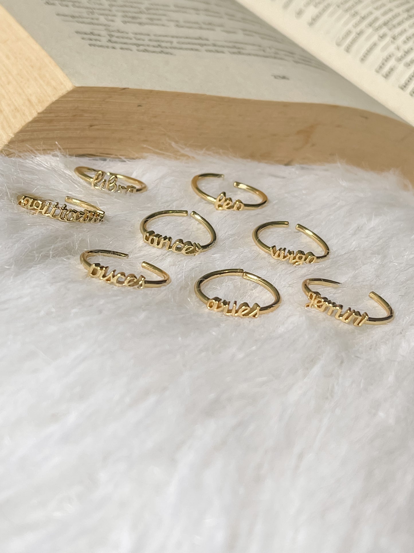 Zodiac Rings