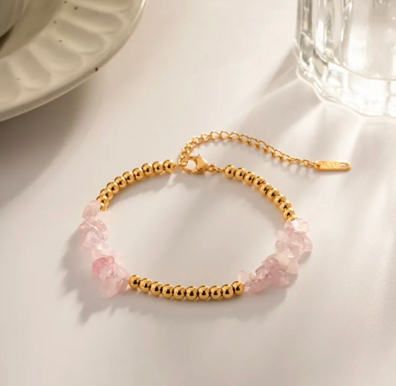 Rose Quartz bracelet