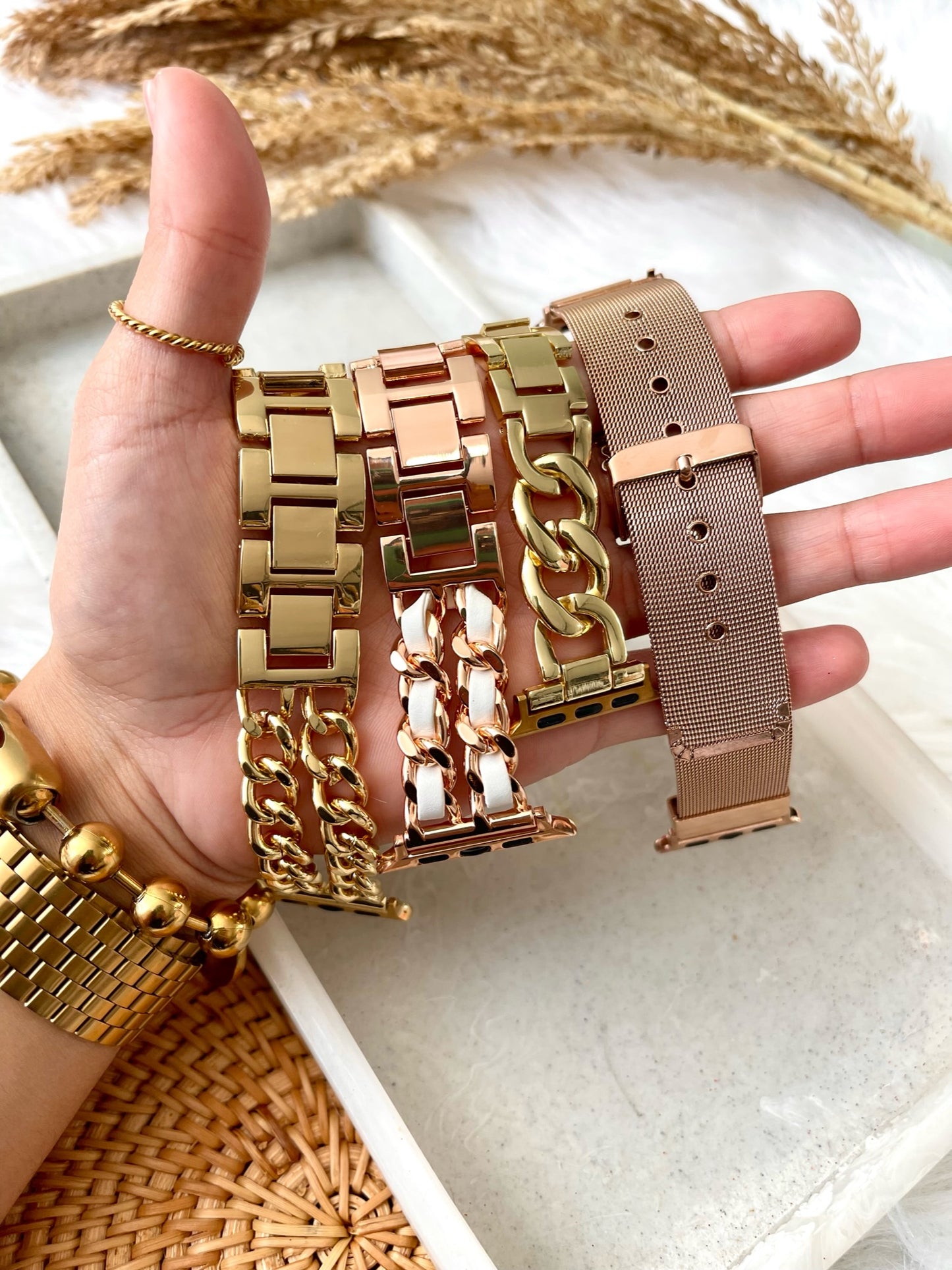 Apple Watch band Rose Gold